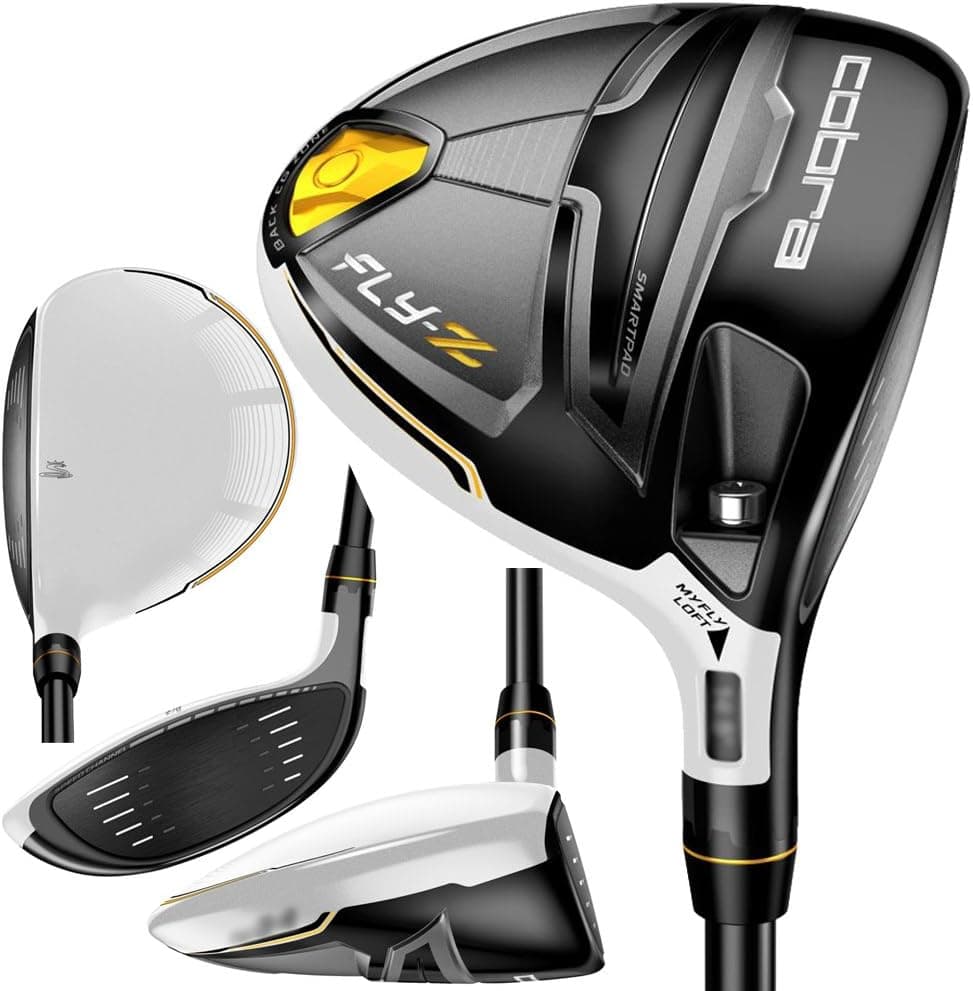 Cobra Men's Fly Z Fairway Woods, X-Stiff, Graphite, White, Right Hand