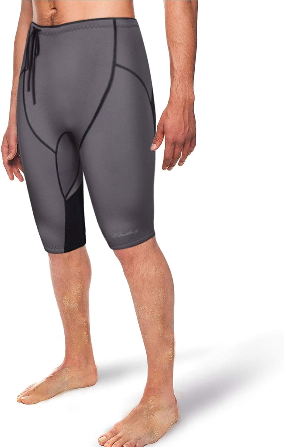 CtriLady Neoprene Wetsuit Short 2mm Premium Sweat Fitness Pants Swim Jammer Buoyancy Shorts with Pocket for Snorkeling Surfing Swimming Training