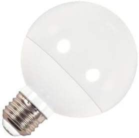 (Case of 6) Satco S9203 6G25/50K/E26 7-Watt Natural Light 5000K Dimmable G25 Globe LED Light Bulb, Frosted
