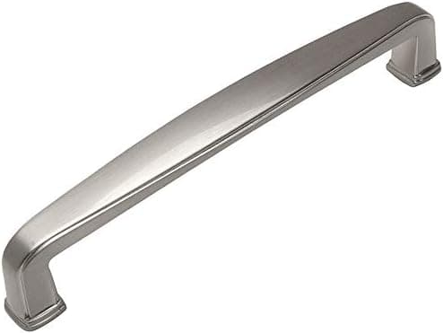 Cosmas 25 Pack 4392-128SN Satin Nickel Modern Cabinet Hardware Handle Pull - 5" Inch (128mm) Hole Centers