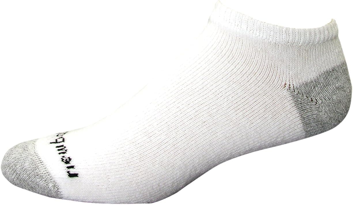 New Balance Unisex Nanotex Wicking Cotton No Show 4-Pack Sock