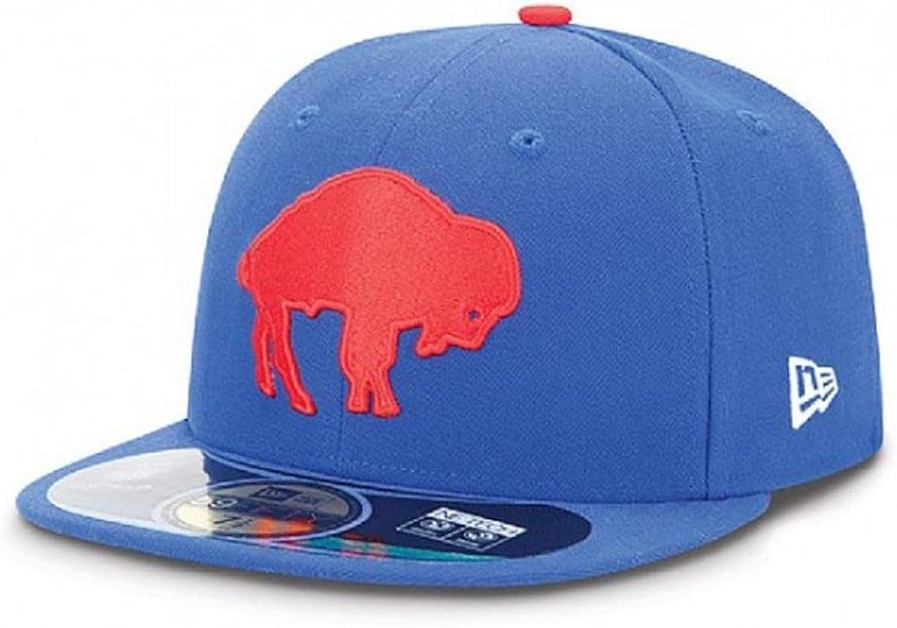 New Era Men's Buffalo Bills On Field Classic 59FIFTY? Football Structured Fitted Hat 7 1/2