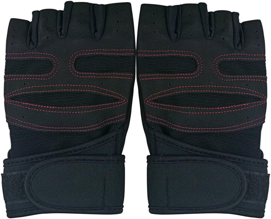 Sport Gloves -WYgroup Men's Weight Lifting Half Finger Skid Resistance Breathable Biking Bicycle Gloves for Exercise, Outdoor Sports, Riding Racing Equipment - L Size