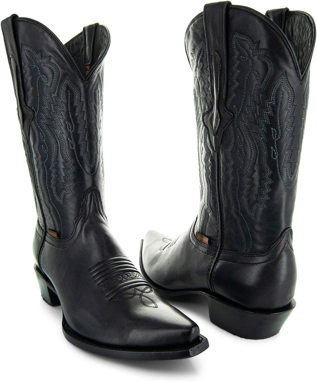 Soto Boots Mens Burnished Snip Toe Cowboy Boots H50030