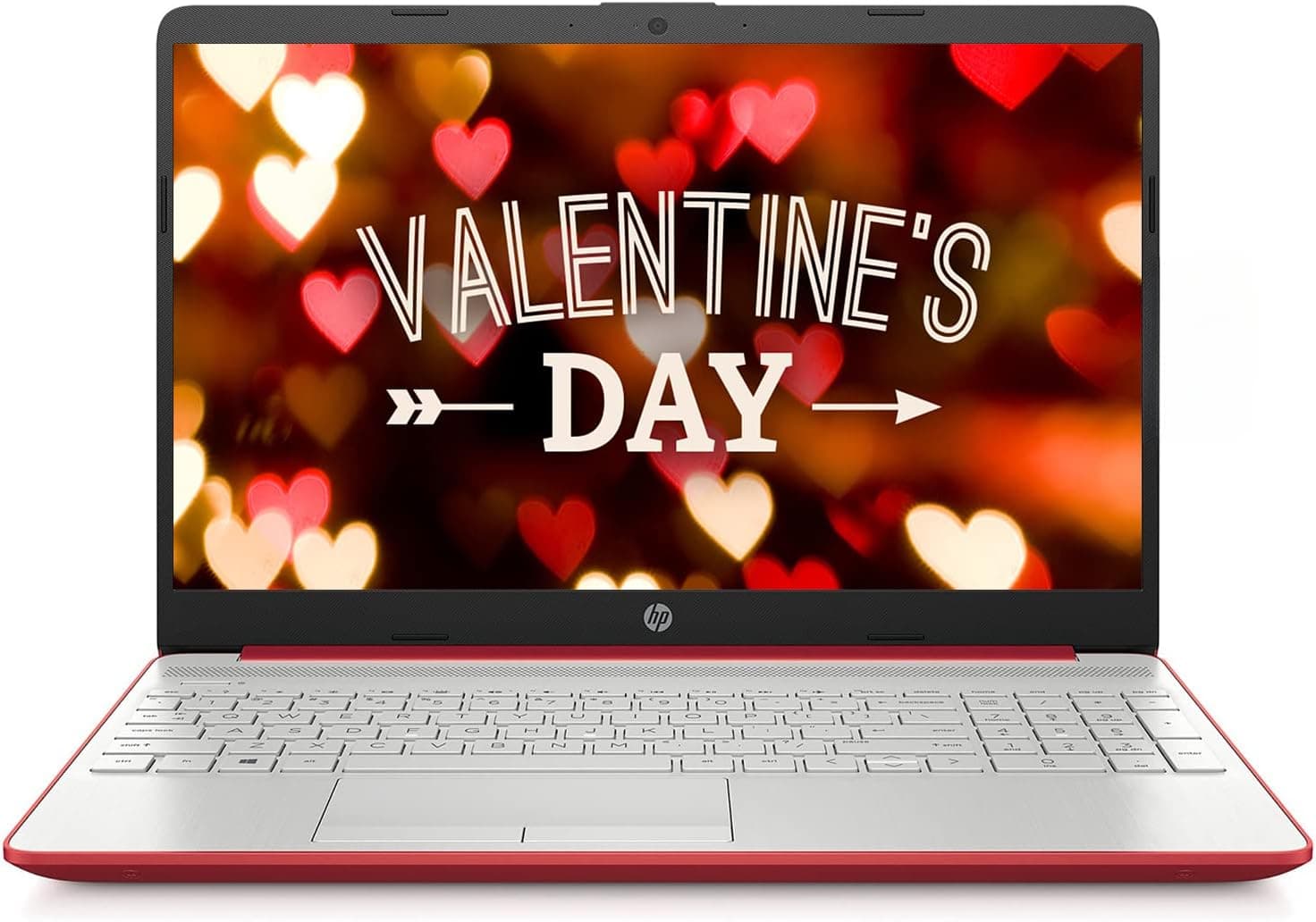 HP 2022 Newest Pavilion 15.6" HD Laptop, Intel Quad-core Pentium Processor, 16GB RAM, 1TB SSD, 11 Hr Battry Life, Intel UHD Graphics, HD Webcam, Bluetooth, HDMI, USB Type-C, Scarlet Red, Win 11