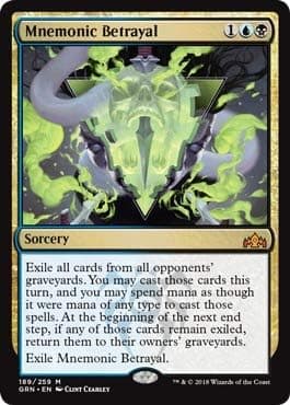 Magic The Gathering - Mnemonic Betrayal (189/259) - Guilds of Ravnica