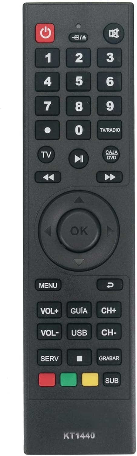 Replace KT1440 Universal Remote Control for Haier Panda ATEC DTV Gelec Soyea TV