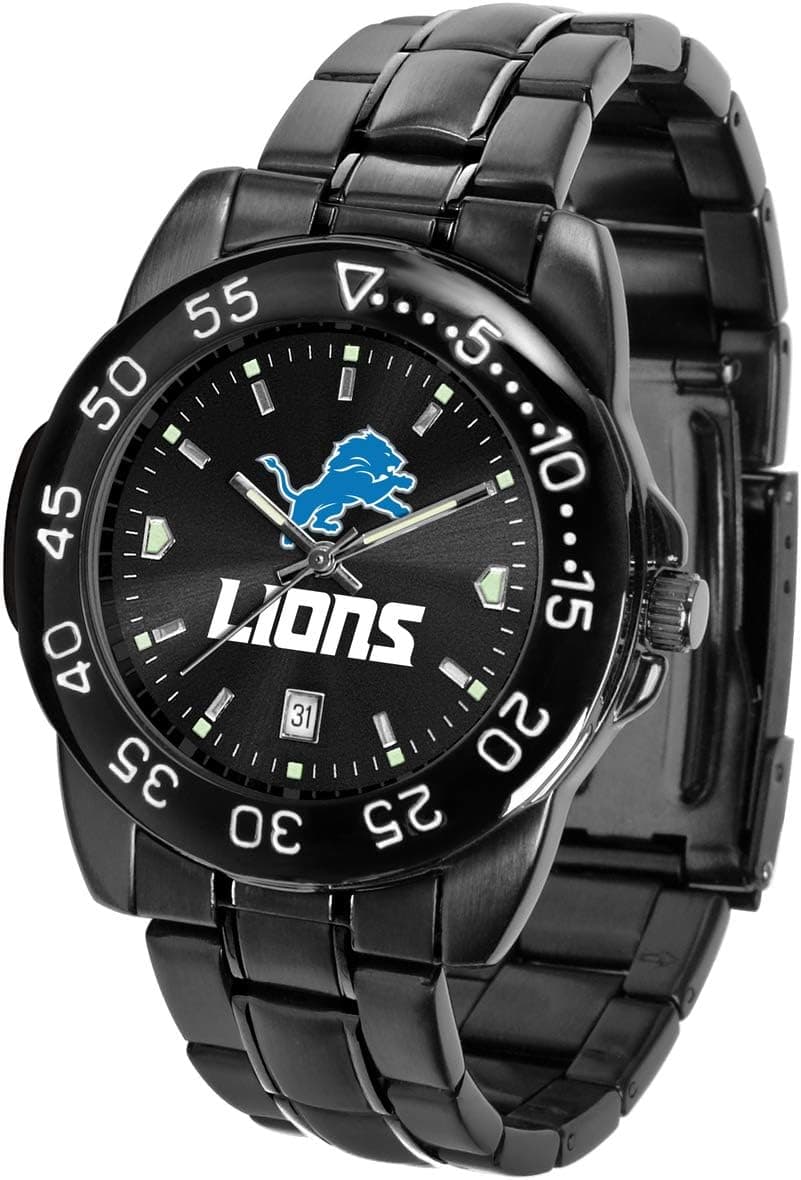 Game Time NFL Mens FantomWrist Watch, AnoChrome Black, One Size
