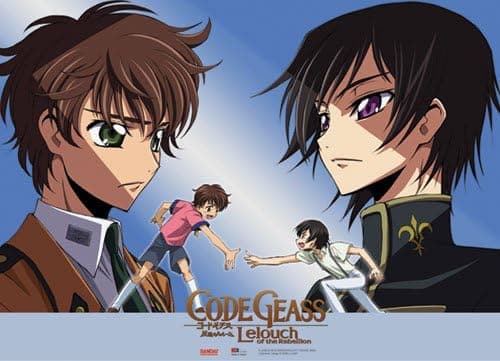Code Geass Lelouch & Suzaku Cloth Wall Scroll Poster GE-9940