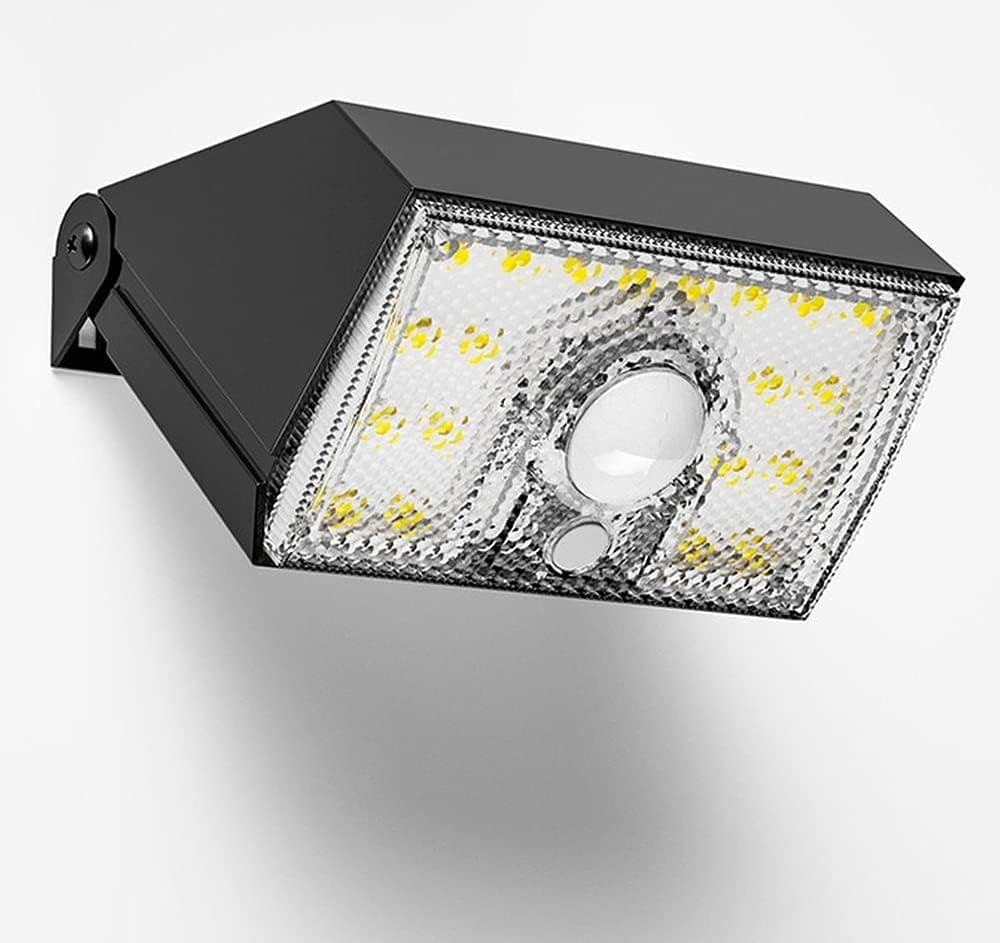 tyrellso Solar Lights Outdoor, 20 Osram LED Super Bright Solar PIR Motion Sensor Wall Light 1000lm, 3 Modes Security Light, Waterproof IP65 45° Adjustable Angle, Light up 5 Rainy Nights