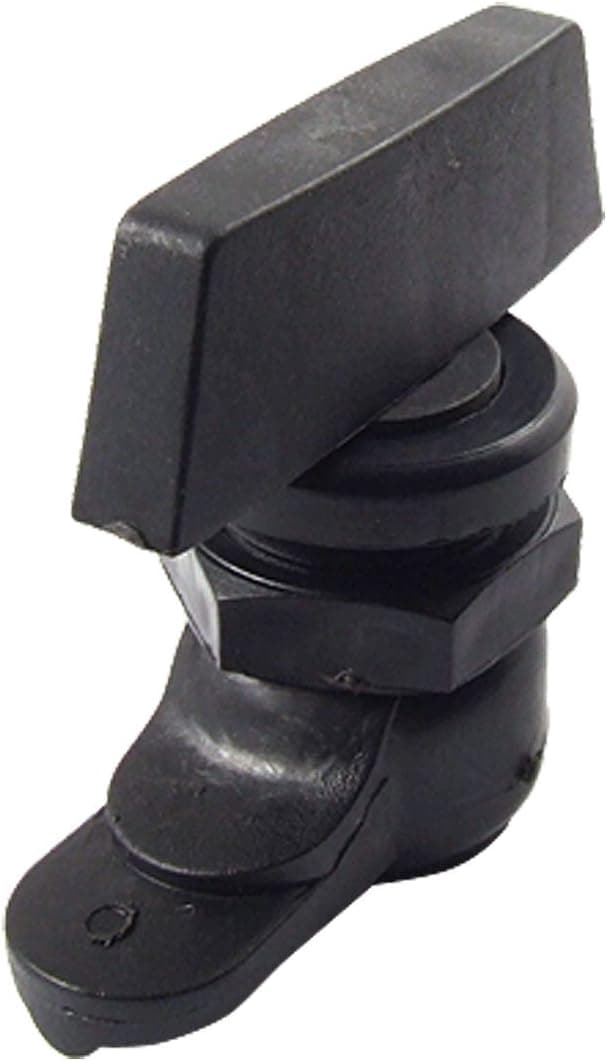 uxcell Cabinet Door Black Plastic Wing Knob Lock