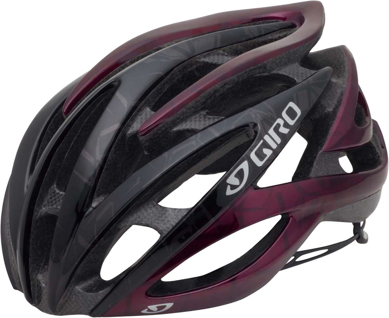 Giro Women's Amare Cycling Helmet (Black/Sorrel Tallac, Medium)