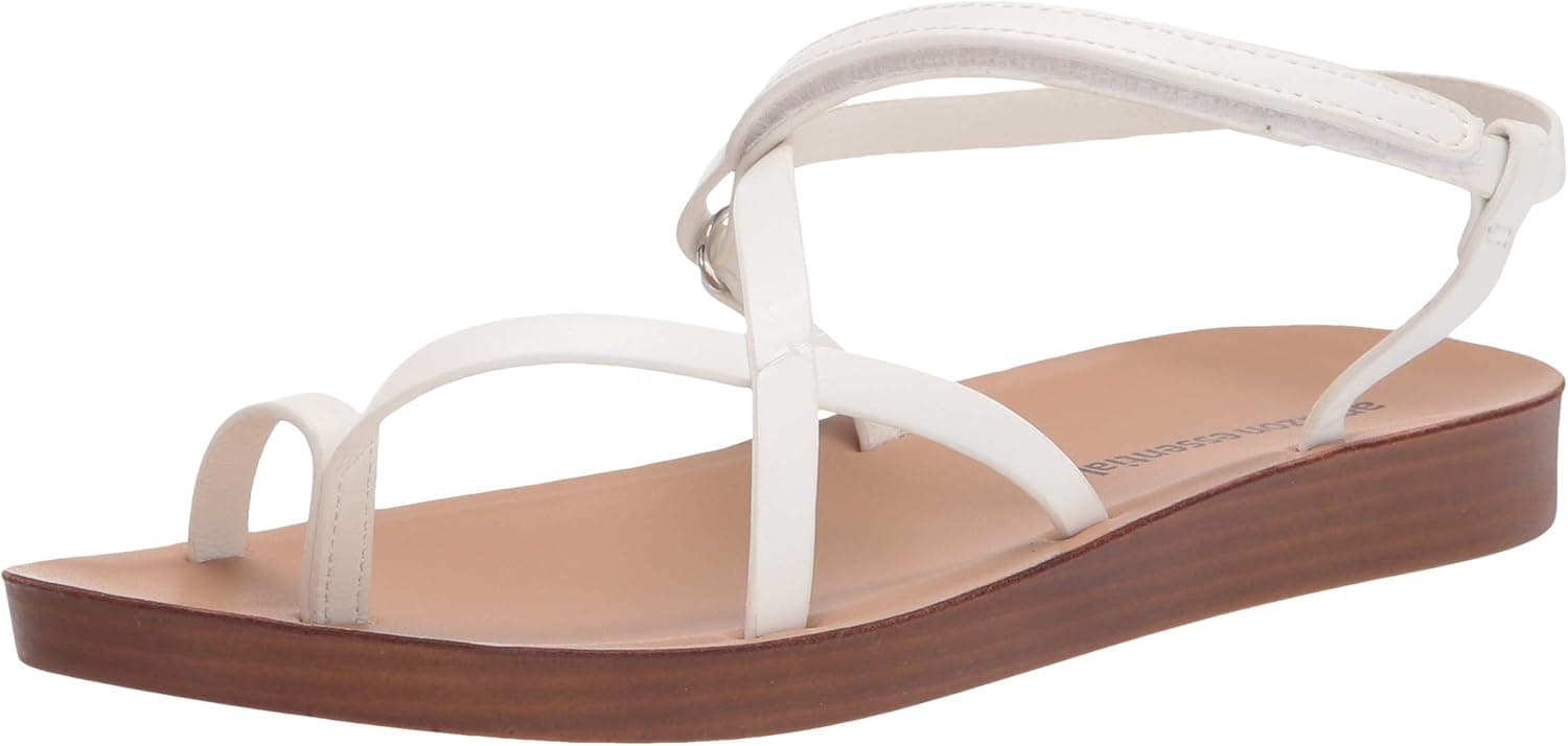 Amazon Essentials Women's Strappy Footbed Sandal