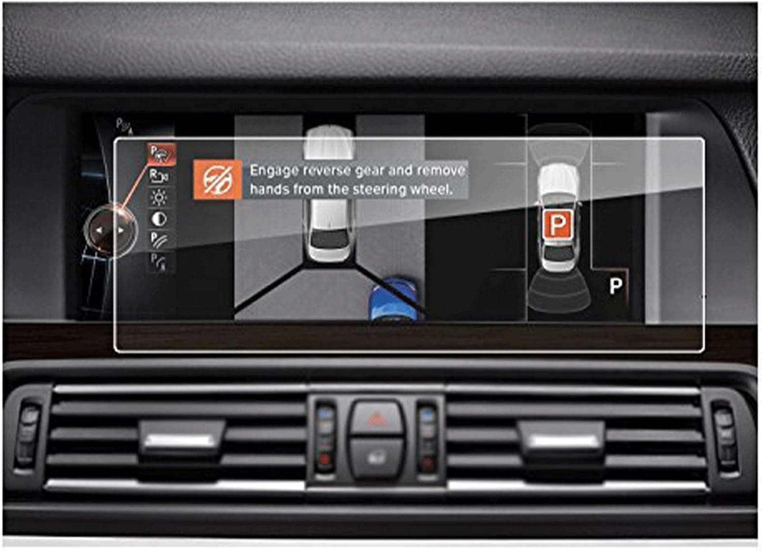 R RUIYA Replacement for Car Navigation Screen Display 10.2 inch BMW 7 Series 5 Series F10 F11 F07 F01 F02 F04 Clear Tempered Protector