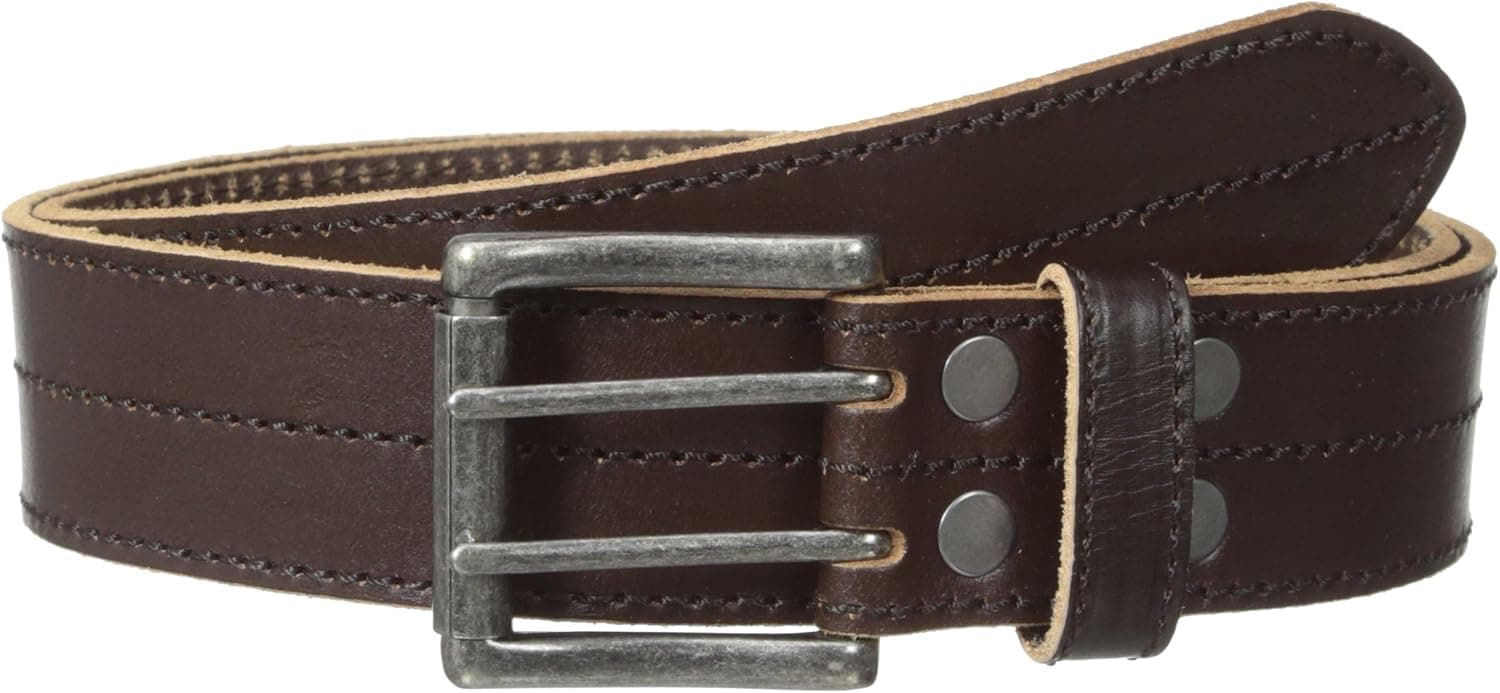 Bill Adler Belts Men's Center Creased Jean Belt
