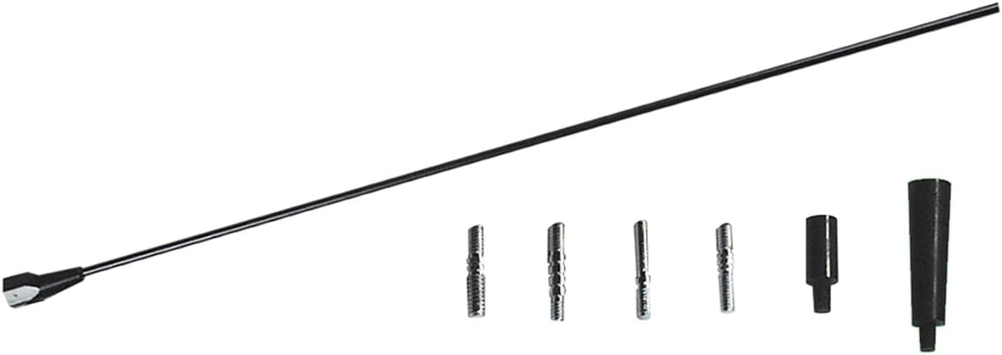 Scosche RM904B Replacement Mast for Domestic & Imports 30-Inch Black Mast 6 Adapters