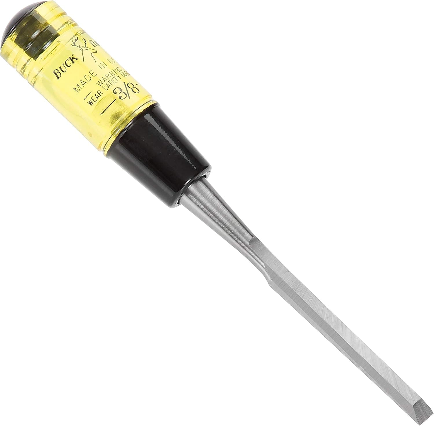 Buck Brothers 120102BC 3/8 Inch x 5 Inch Professional Wood Chisel, Woodwork Chisel, For Woodworkers Tool Set, For Wood Chisel Sets, Carpentry Tools