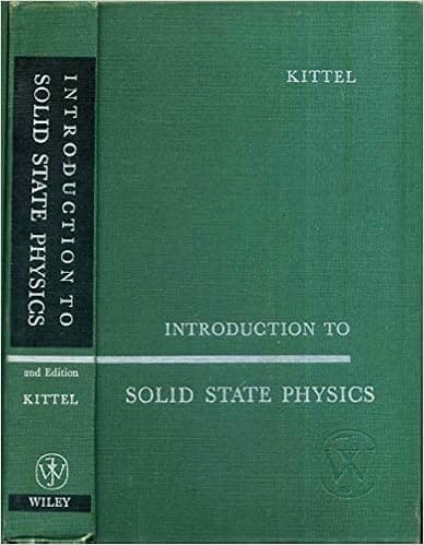 Introduction to Solid State Physics Second Edition