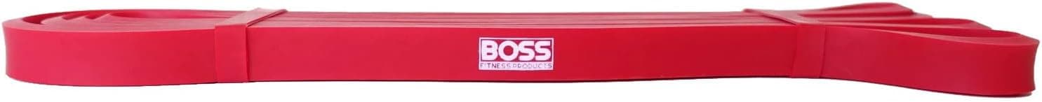 BOSS FITNESS PRODUCTS - Assisted Pull Up Bands - Power Lifting Bands - Resistance Loop Bands - Stretching Bands - 41" Inches (Single Band)