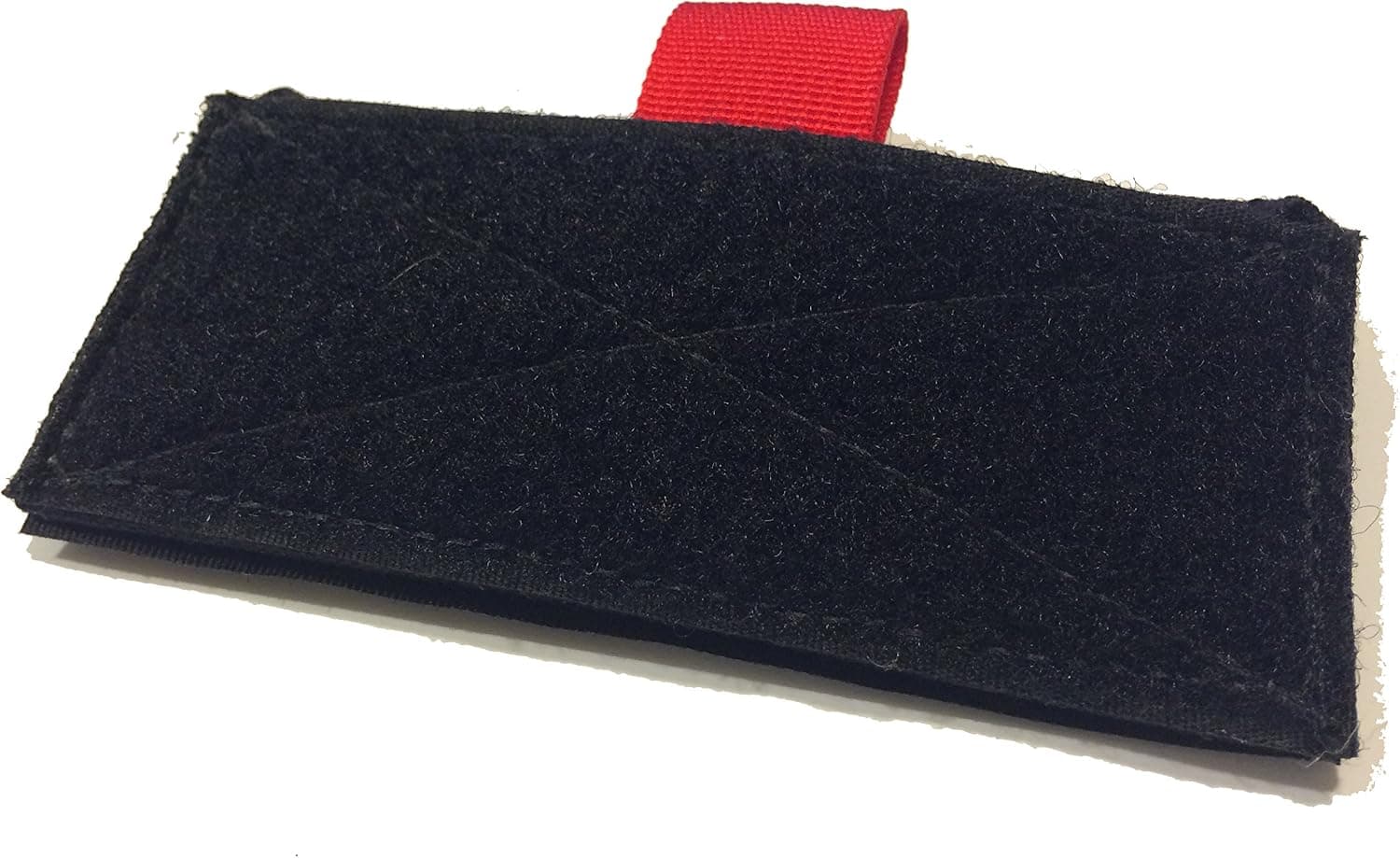 Black Tactical"hook/loop" Ouch Pouch Admin Medic Combat Military Bandage Holder - Made in the USA