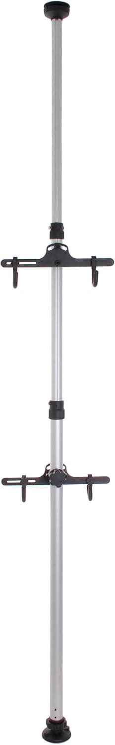 Conquer Dual Bike Storage Stand Aluminum Telescopic Floor to Ceiling P