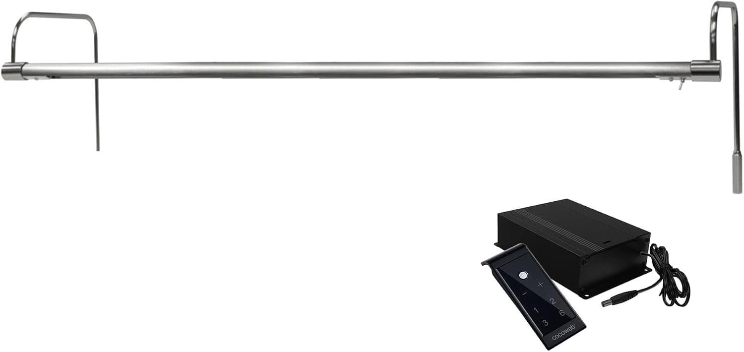 Cocoweb 30" Tru-Slim Hardwired LED Picture Light - Satin Nickel