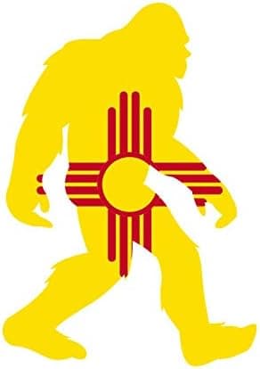New Mexico Bigfoot Sticker FA Graphix Vinyl Decal NM Big Foot Sasquatch yeti - 6.98 Wide