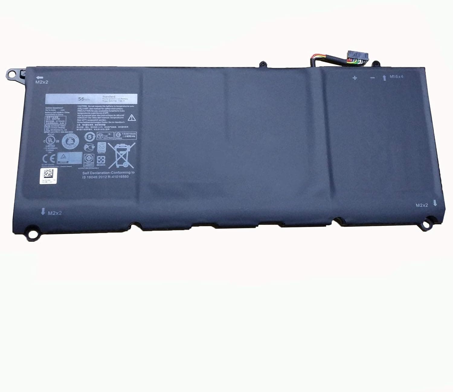 Dentsing 7.6V 56Wh/7435mAh 6Cell 90V7W Laptop Battery Replace for Dell XPS 13 9350 XPS13-9350-D1608 XPS13-9350 Series Notebook P54G 5K9CP DIN02 9OV7W JD25G