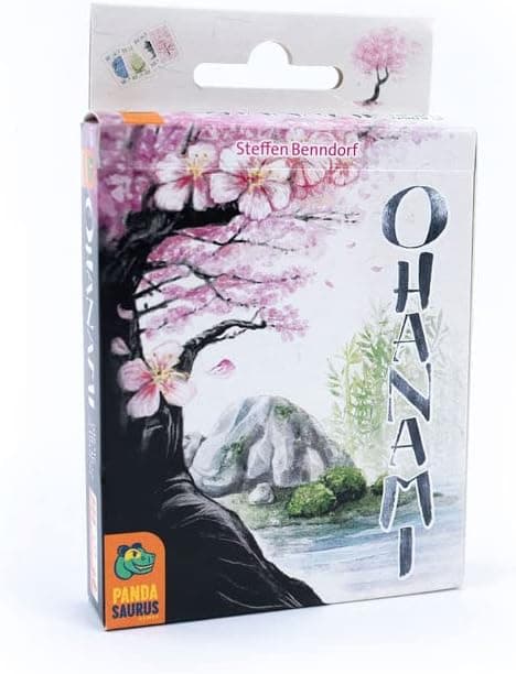 Pandasaurus Games Ohanami - Competitive Strategy Card Game - Family-Friendly Board Games - Adult Games for Game Night - Card Games for Adults, Teens & Kids (2-4 Players)