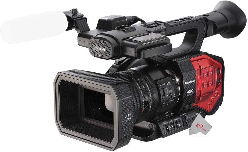 Panasonic AG-DVX200 4K Camcorder with Four Thirds Sensor and Integrated Zoom Lens (International Model)