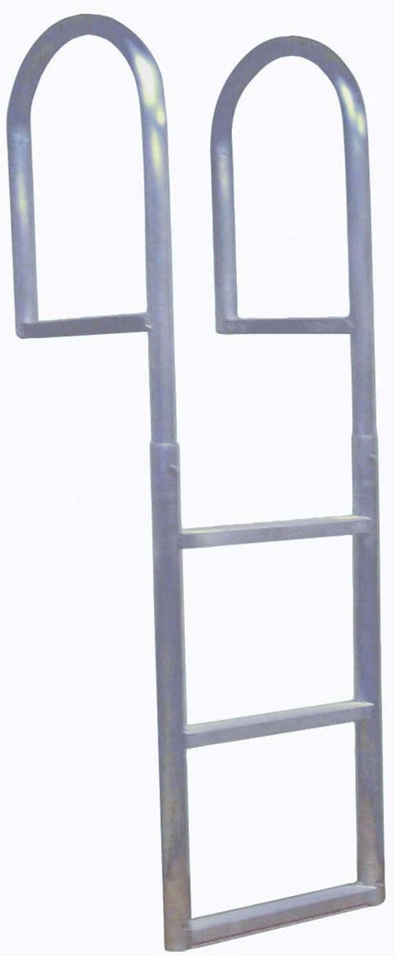 Dock Edge Fixed Welded Aluminum Dock Ladder