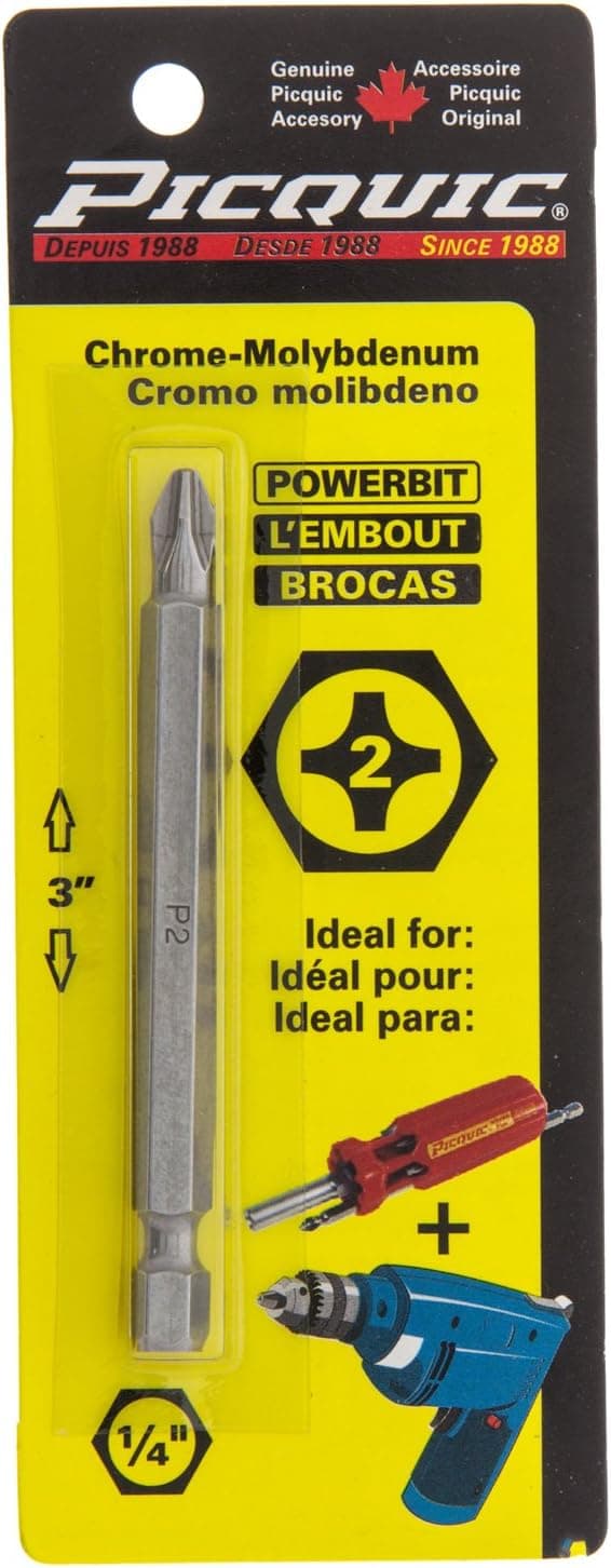 3in. Powerbit Carded - 2 Phillips - 88022