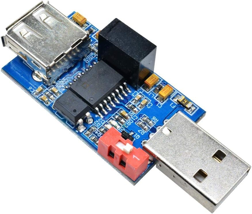 diymore 1500V USB to USB Isolator Board Protection Isolation ADUM4160 ADUM3160 Module