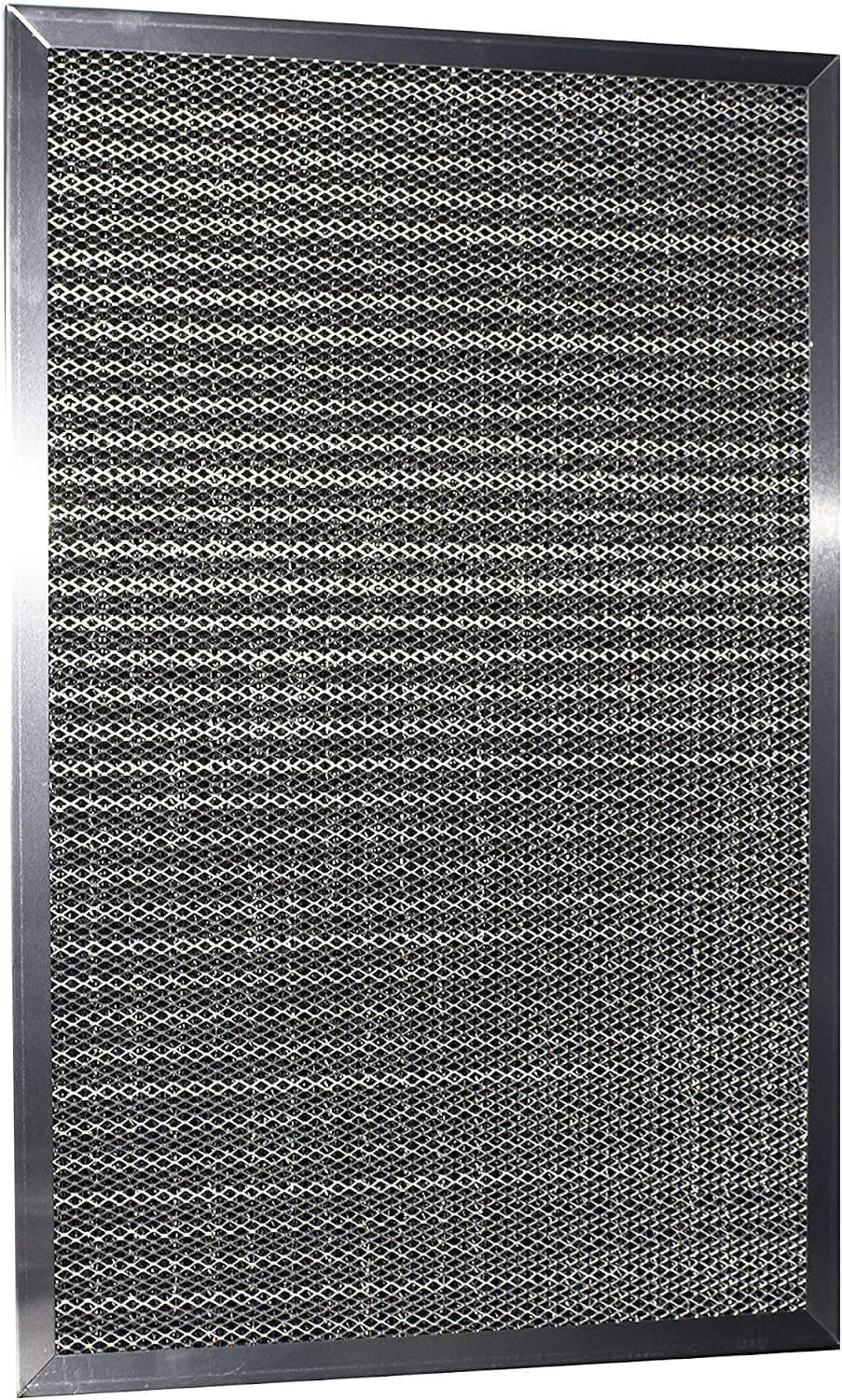 (2-Pack) (16x25x1) Aluminum Electrostatic Air Filter Replacement Washable Reusable AC Filter for Central HVAC Furnace by LifeSupplyUSA