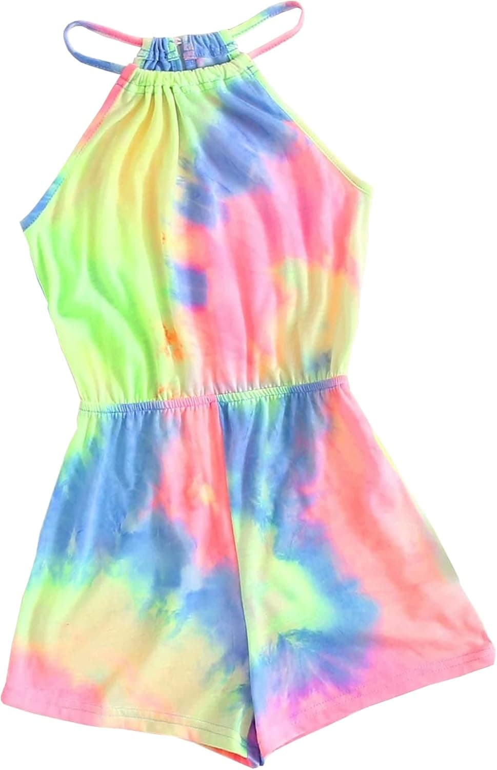 Babecute Toddler Kids Girls Tie Dye Romper Clothes Outfits Onsies Romper Jumpsuit Cute Baby Girl Summer Outfit Set