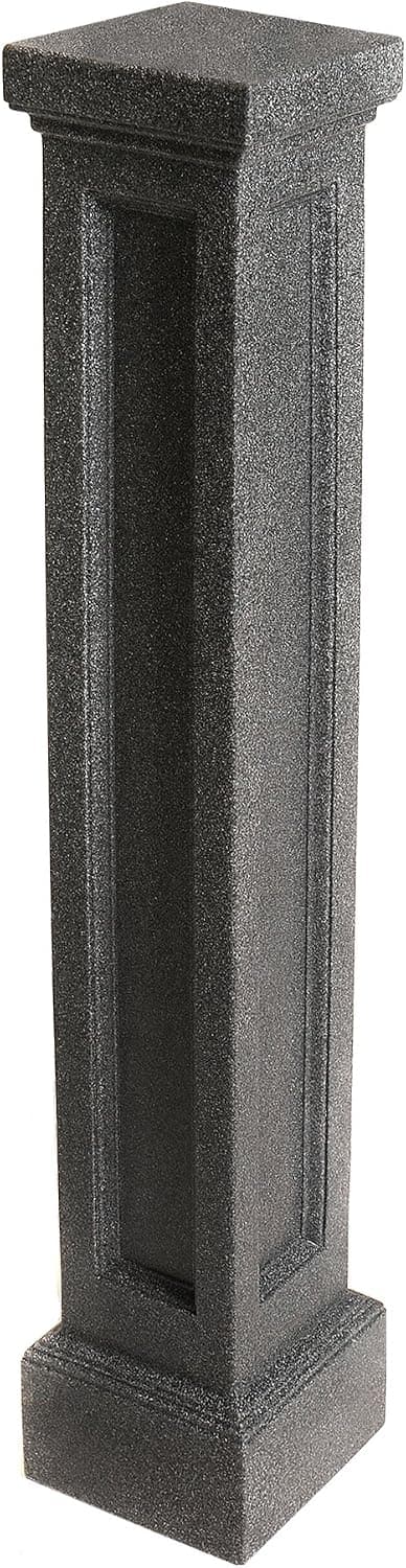 Mayne 581700200 Bradford Pedestal Mail Post Only, Granite