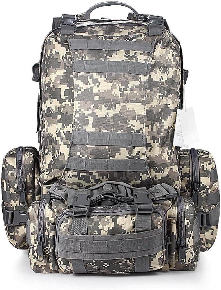 Modovo Outdoor Waterproof Tactical Backpack Assault Pack Combat Backpack 22"x 18"x 6", ACU