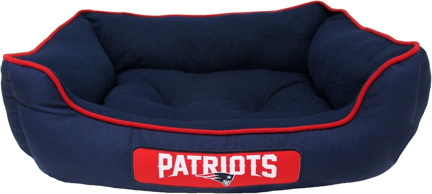 Pets First NFL New England Patriots Pet Bed