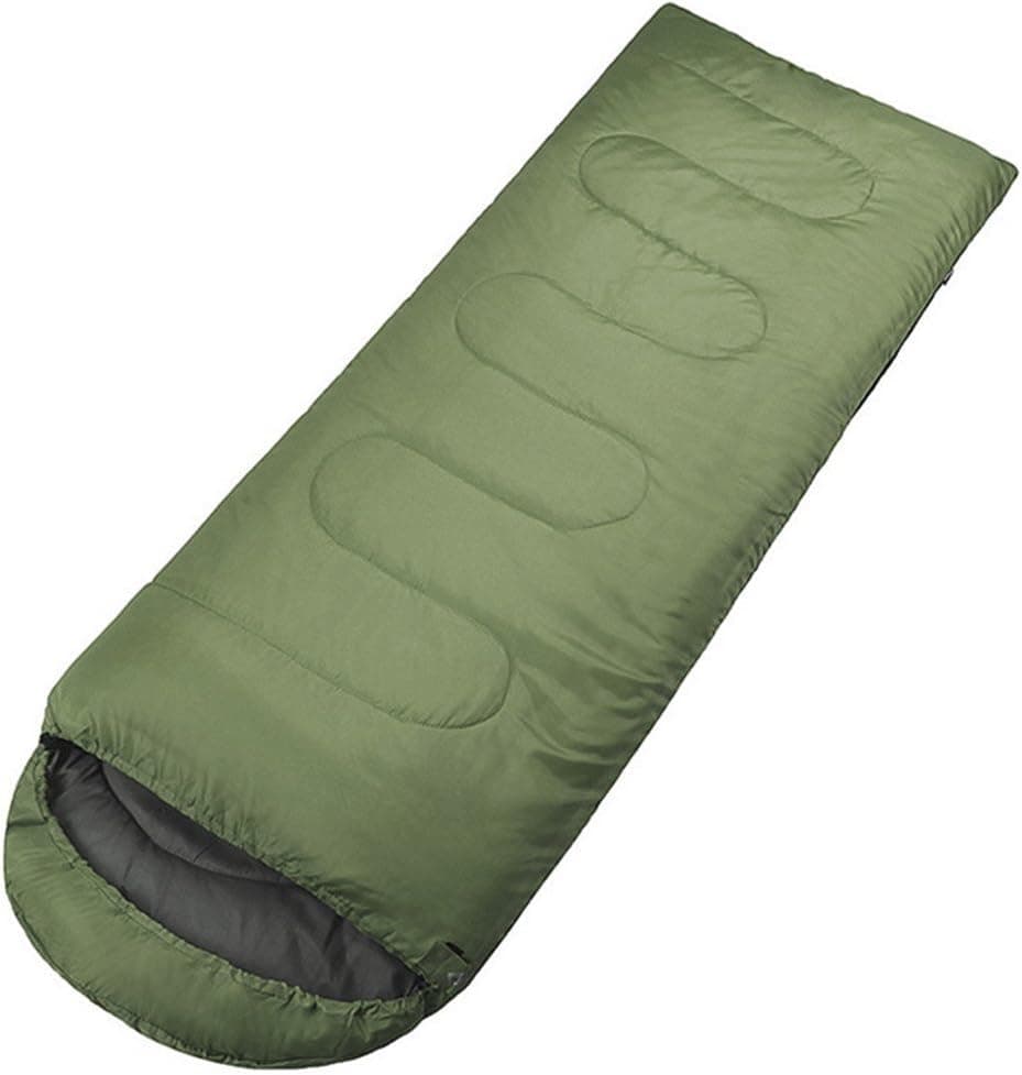 IFLYIING Outdoor Ultra-Compactable Lightweight Sleeping Bag，Camping Envelope Sleeping Bags with Compression Bag (Army Green)