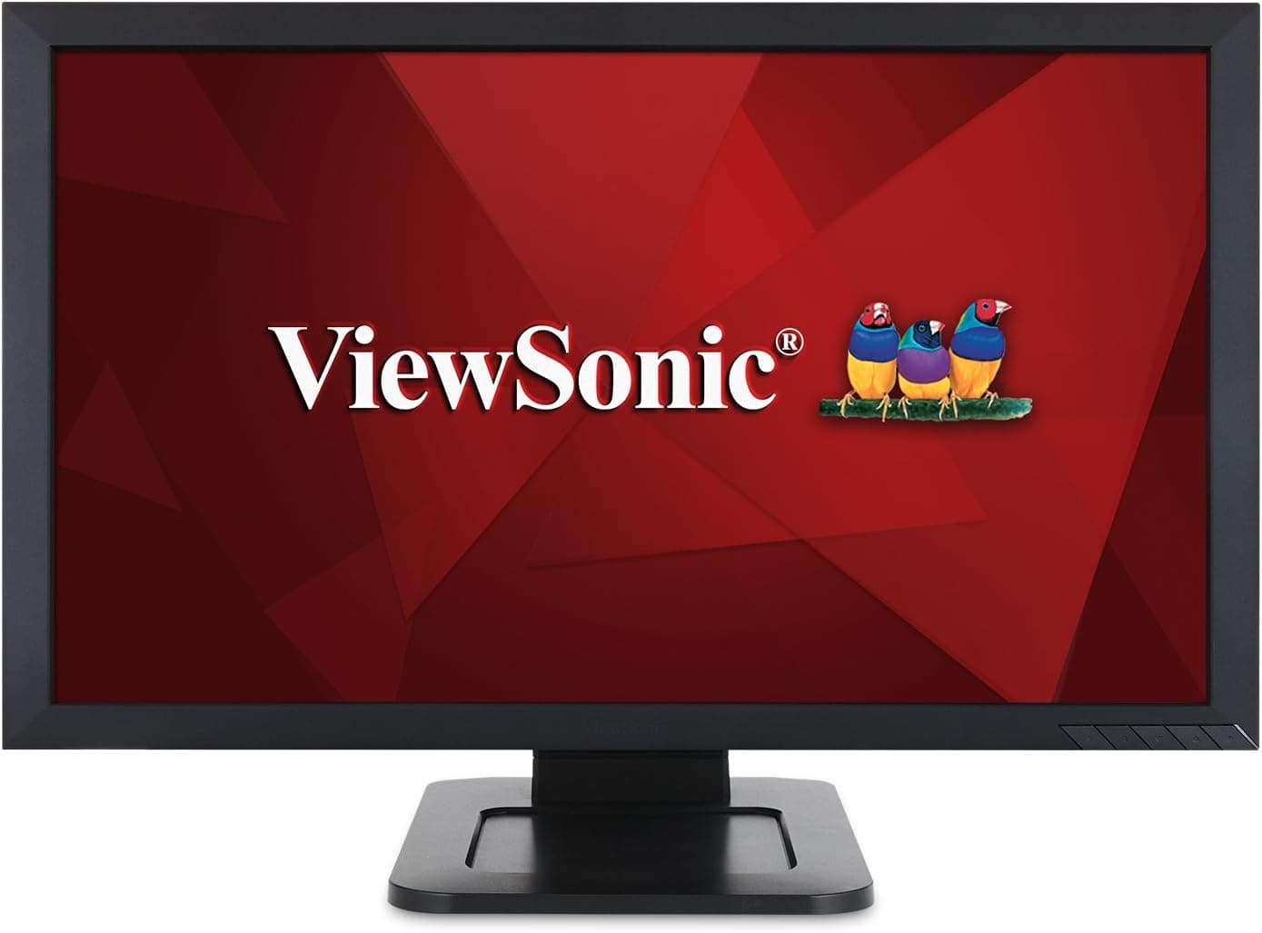 ViewSonic TD2421 24" 1080p Dual-Point Optical Touch Screen Monitor HDMI, DVI (Renewed)