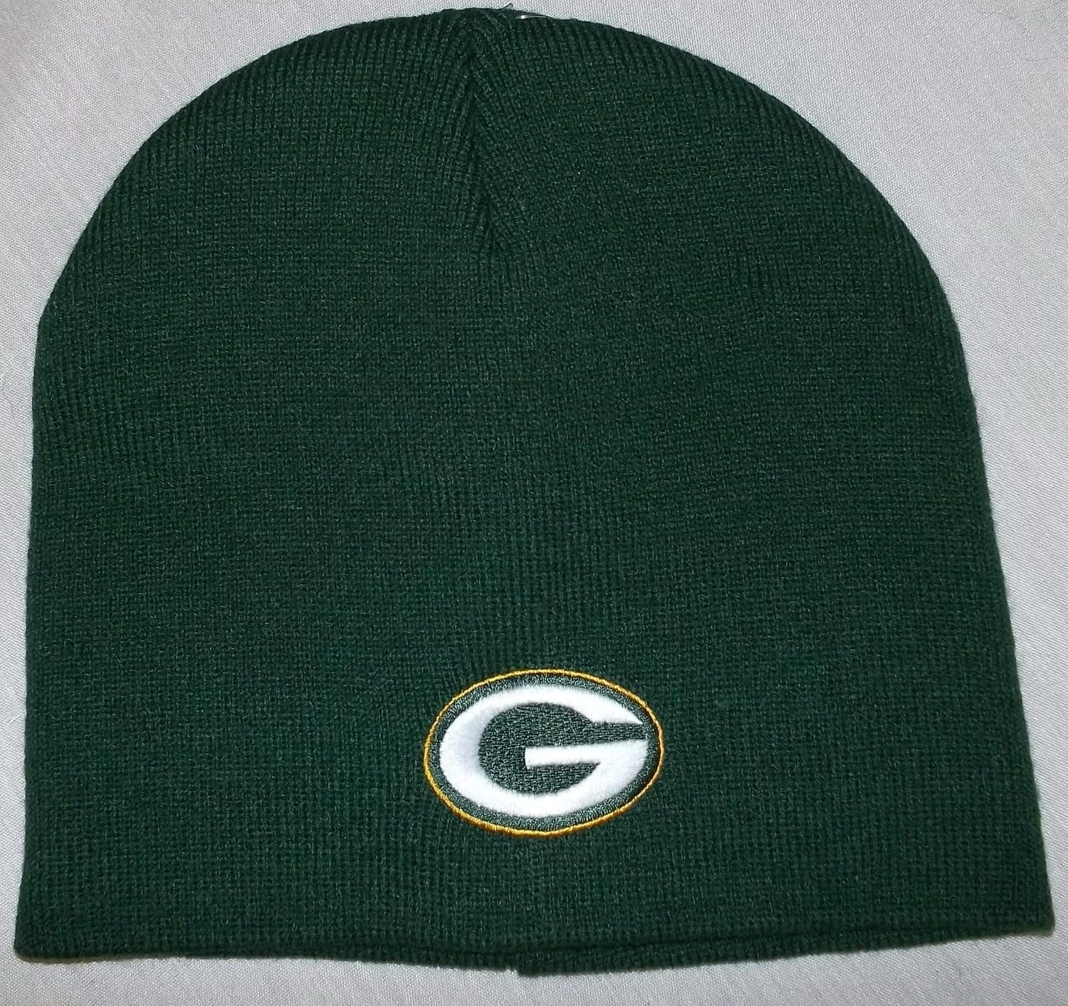 Reebok NFL Green Bay Packers Green Basic Knit Beanie