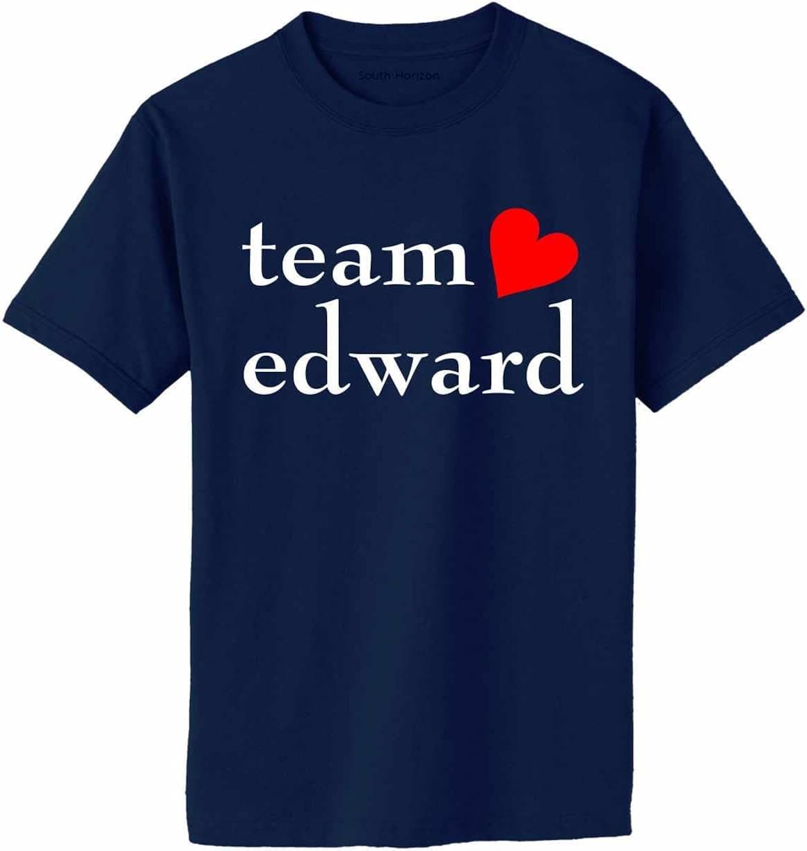 Team Edward T-Shirt (Adult Sizes) (#274)