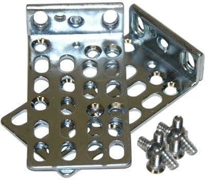 Cisco 2960/3550/3560/3750 19" Rack Mount Kit (P/N 800-16852-02) with genuine Cisco Console Cable (P/N 72-3383-01) and 1U guide (P/N 700-01663-01-A0)