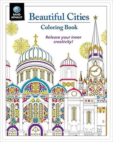 Adult Coloring Book: Rand McNally Beautiful Cities Coloring Book