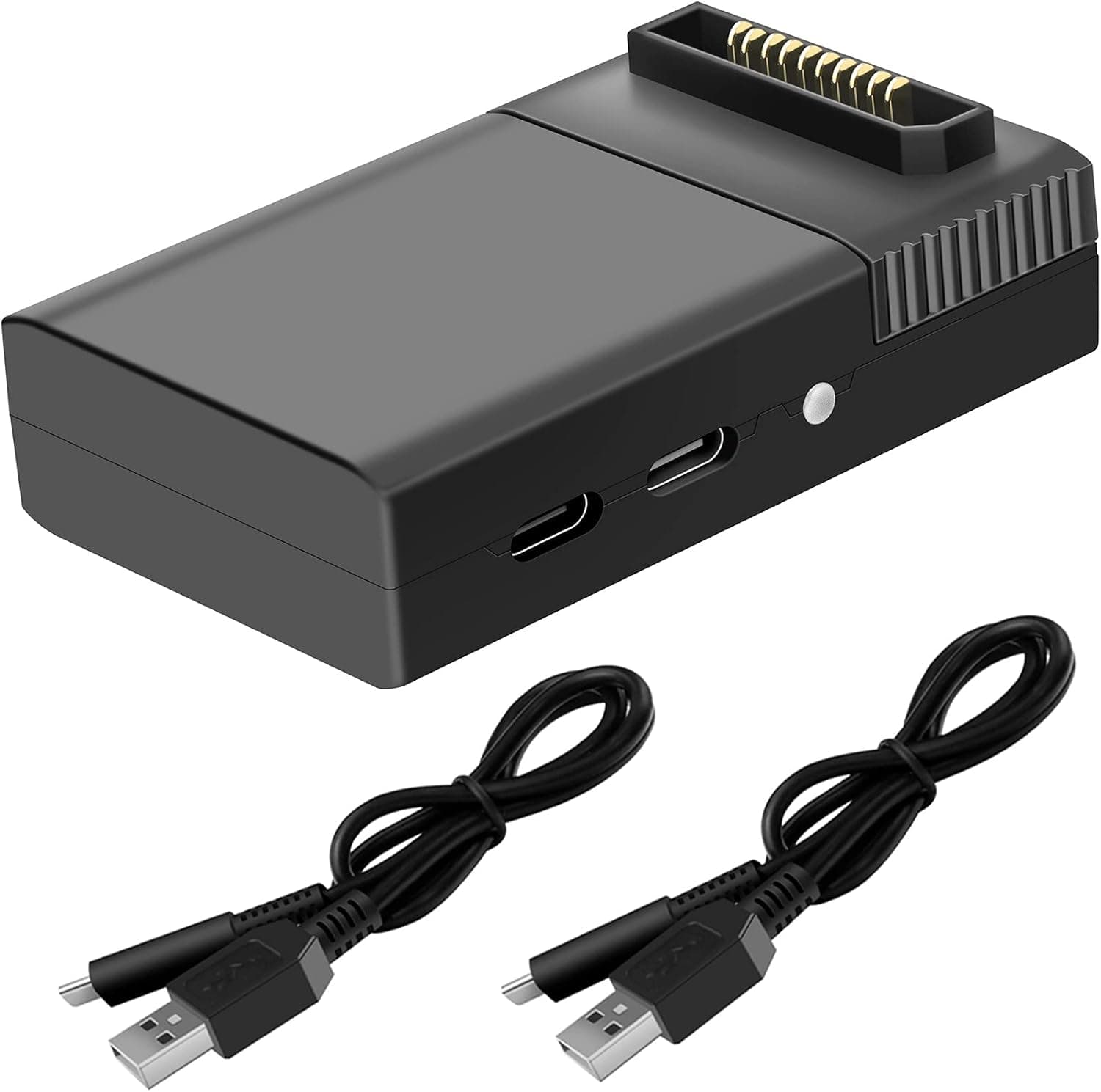 Hanatora 13.2v Battery USB Charger with Quick Charge 3.0 for DJI Air 2S,Mavic Air 2 Drone, with USB-C Charging Cable Qc3 Fast Rapid Charge Hub Accessories
