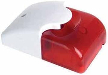 Orange Sources 12 Volt Security Systems Alarm Strobe Light Siren Red OC-AL-103
