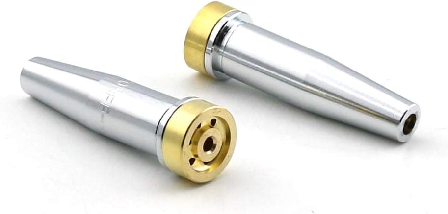 WeldingCity Two-Piece Heavy Preheat Propane/Natural Gas Cutting Tip 6290NFF-1 Size 1 for Harris Torch | Pack of 1 Tip