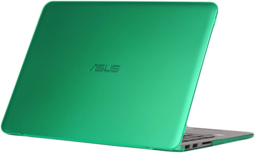mCover iPearl Hard Shell Case for 13.3-inch ASUS ZENBOOK UX305FA Series (NOT Fitting UX305LA Series) Laptop - Green