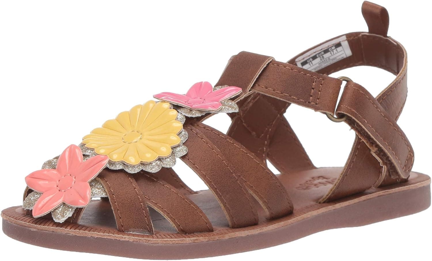 OshKosh B'Gosh Toddler and Little Girls Hana Fashion Sandal