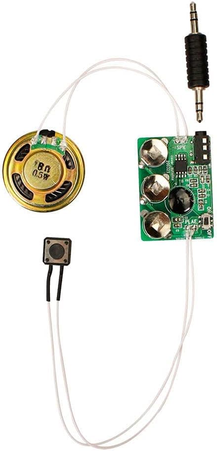 Neutural Voice Module-Easy to Record - 120 Seconds Recording - Re-recordable Sound Chip for Greeting Cards